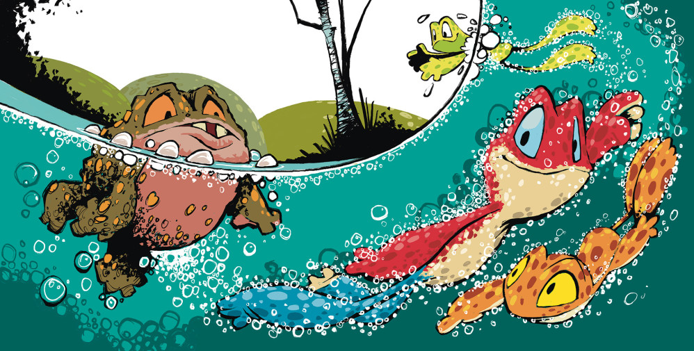 There's Swimming and there's 'Not Sinking'