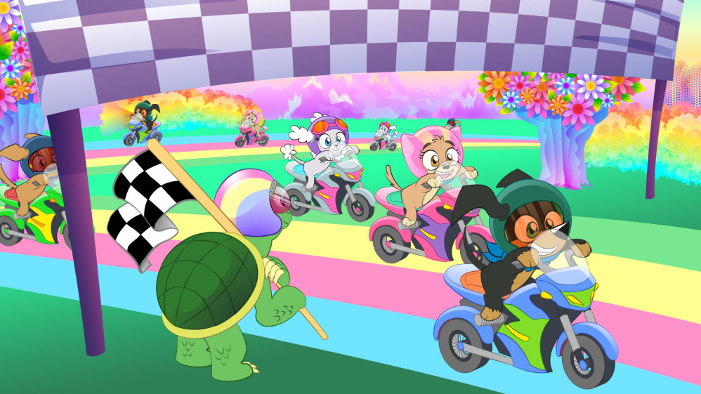 Chi Chi Love - Motorcycle race