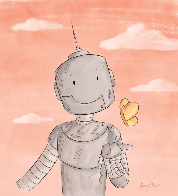 Mr. Robot and the Butterfly
