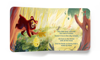 Illustrations for "Billy Bear" Sing Along