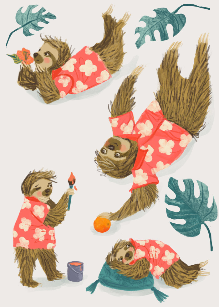 Sloth Character Study