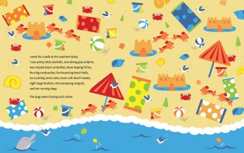 Taking a Walk - Summer at the Seashore