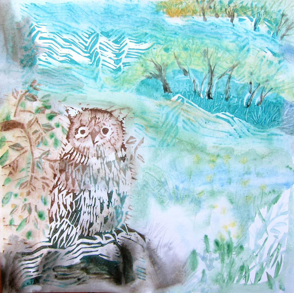 Owl in the Quarry