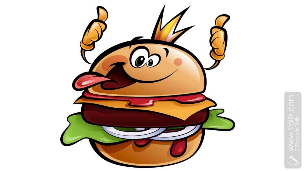 Cartoon Burger King | Mascot Character