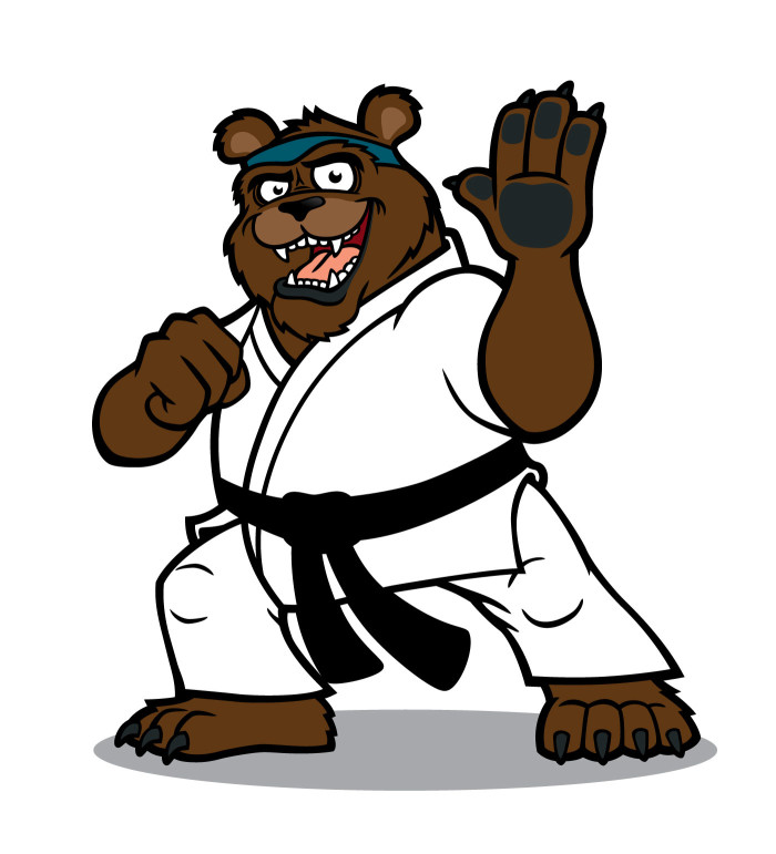 Karate Bear Pose
