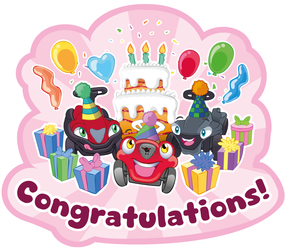 Bobby Car Styleguide - Birthday badge