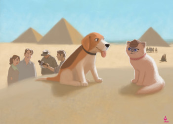 Demichat and the Lost Mummy, Demichat Mystery Book Two