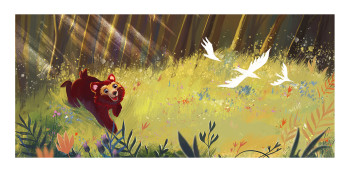 Illustrations for "Billy Bear" Sing Along