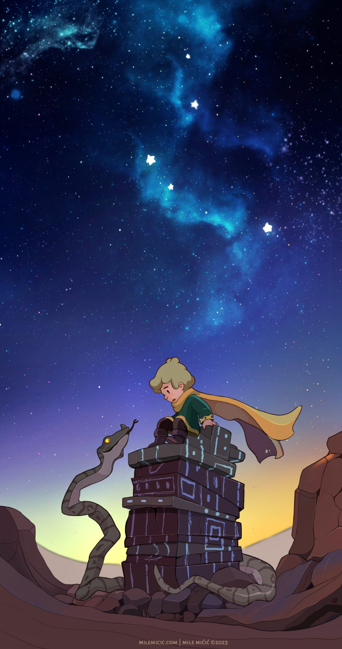Little Prince and The Snake