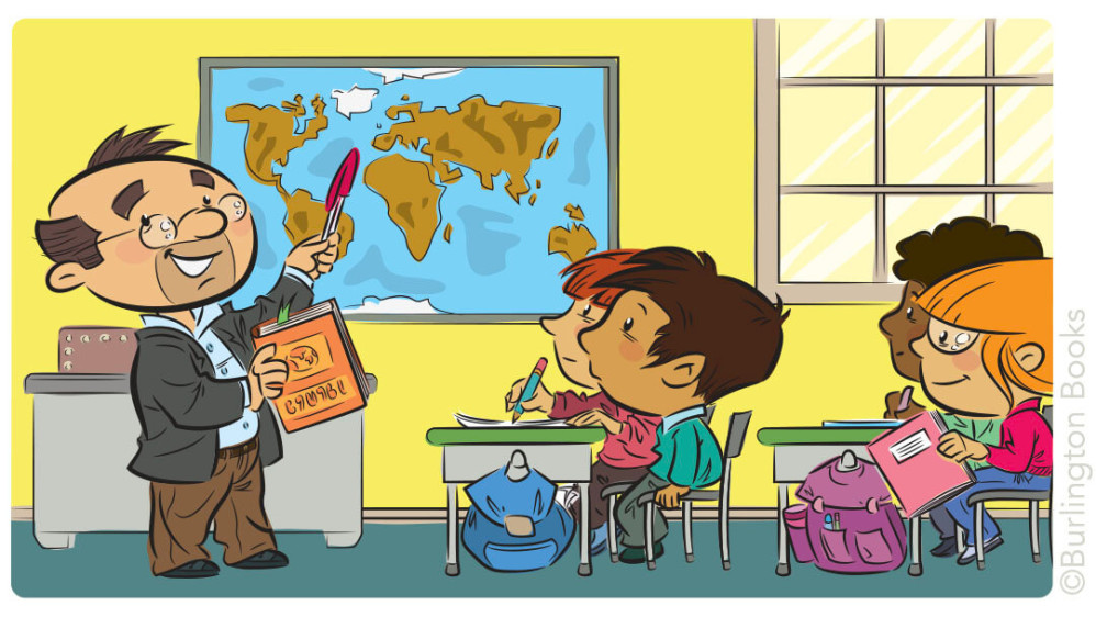 In the Classroom | ELT Illustration