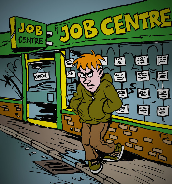 Peter at the job centre