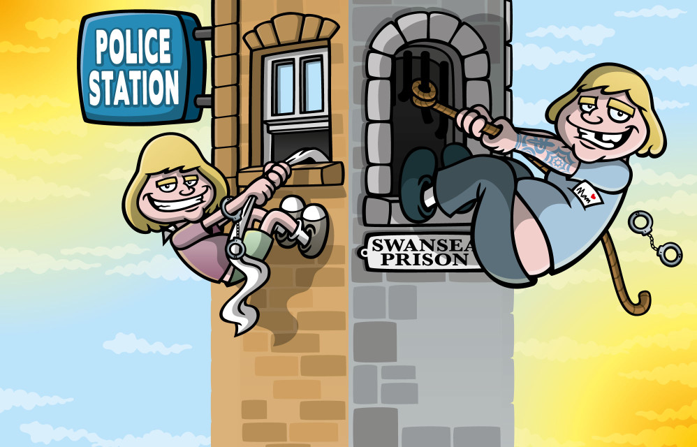 Four Small Boys From Wales - Prison Break
