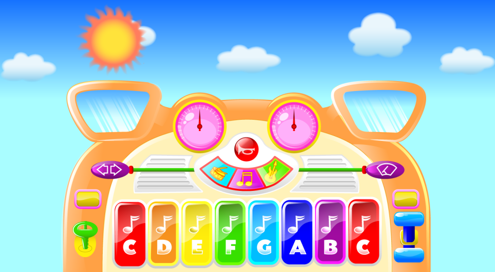 Baby keyboard - Daytime