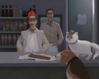 Demichat and the Lost Mummy, Demichat Mystery Book Two