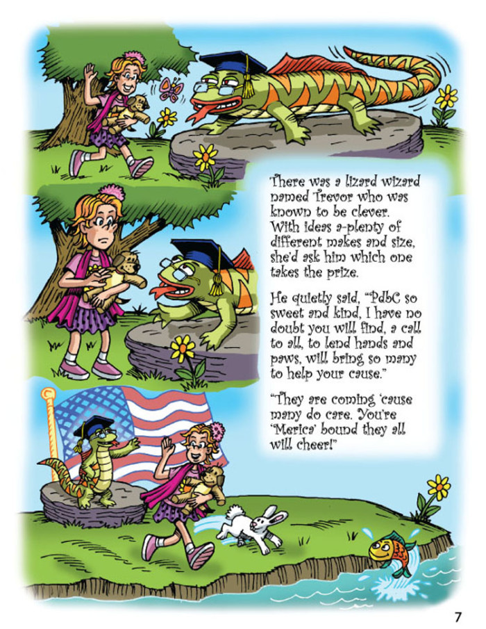 Image 03- PDBC meets Trevor the Lizard Wizard.