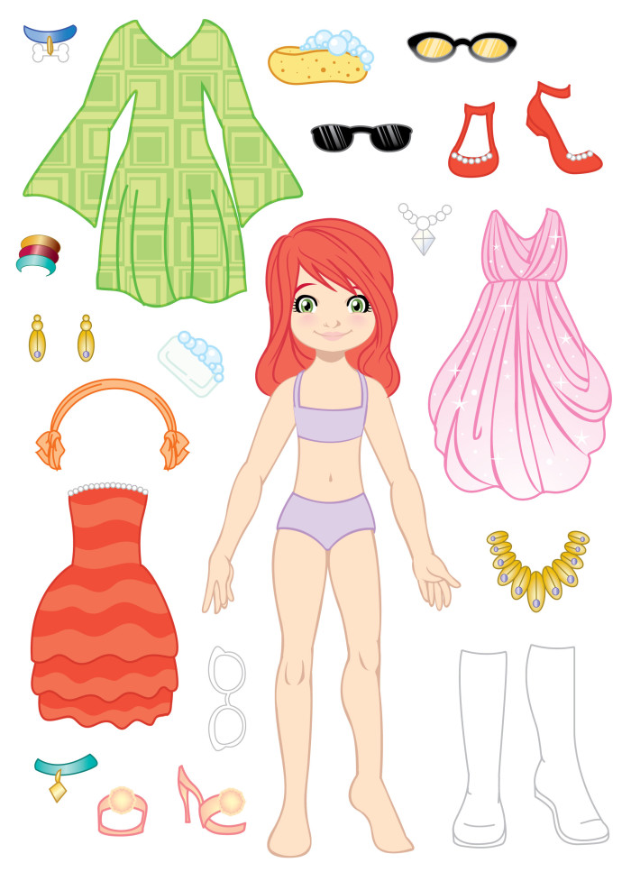 Dress up doll