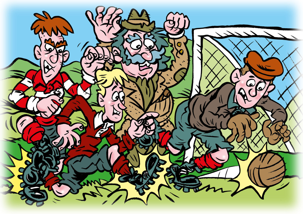 The winning goal