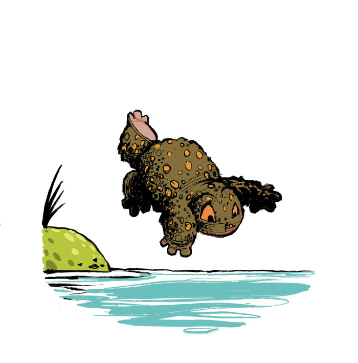 Diving Toad