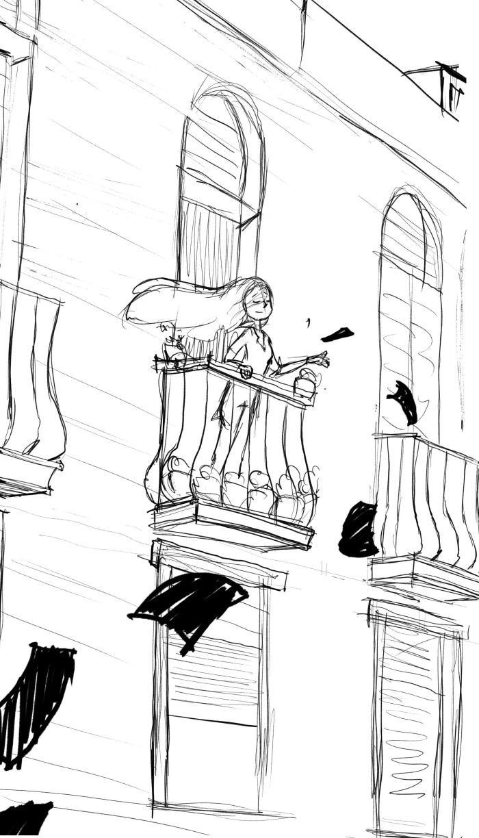 Sketch and thinking process