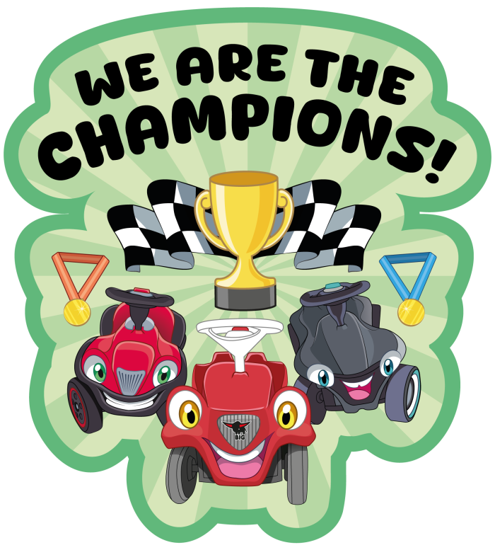 Bobby Car Styleguide - Racing badge