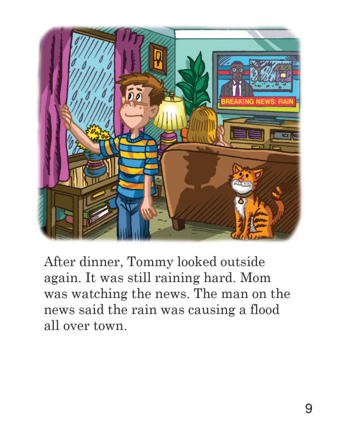 Image 03- Tommy's sent home for the rain.