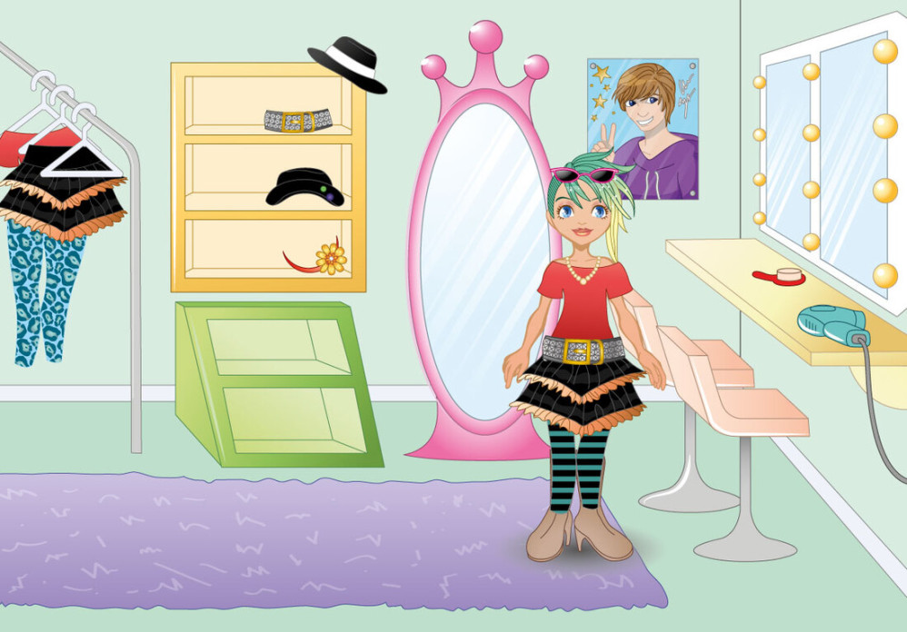 Dress-up doll