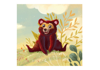 Illustrations for "Billy Bear" Sing Along