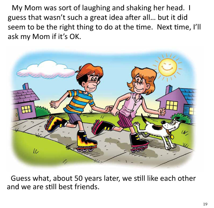 Image 10- Guy and M.L. beging a frienship that would  end in marriage and a 50-plus year realtionship.