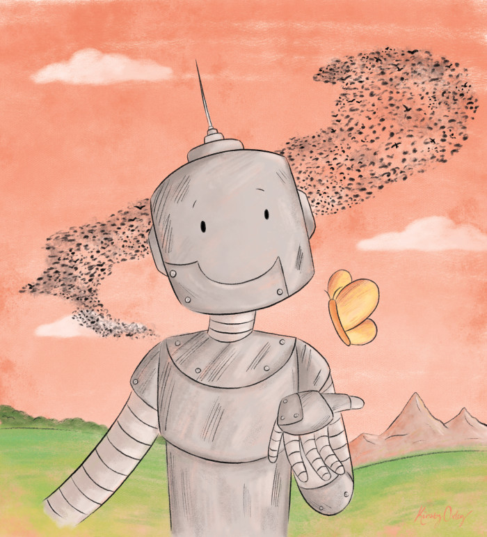 Mr. Robot with Murmuration