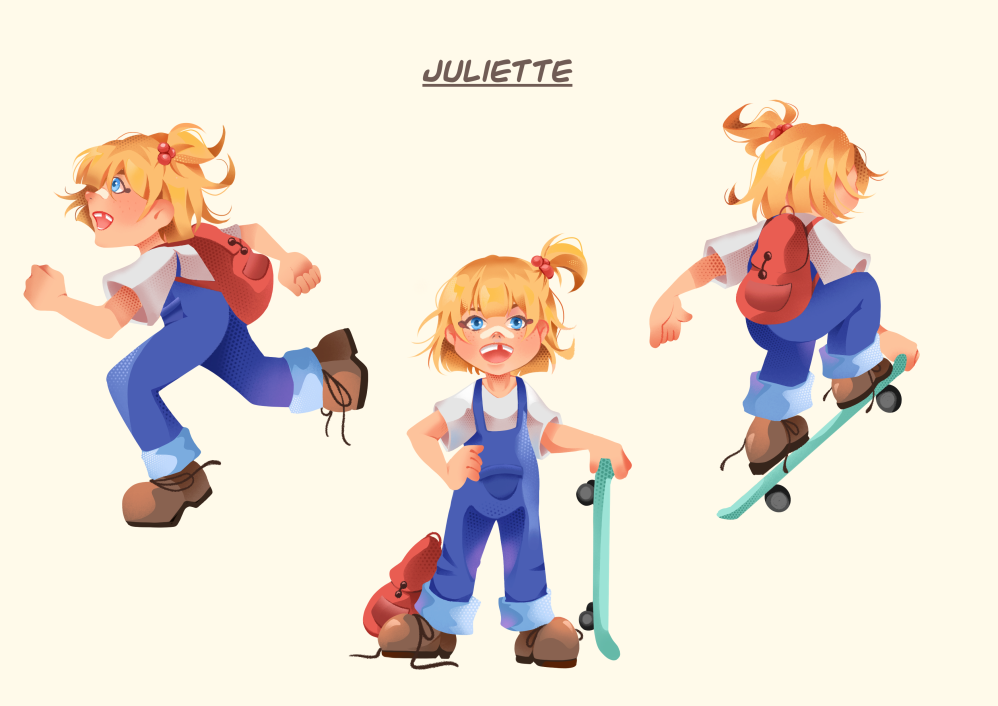 Charadesign Juliette