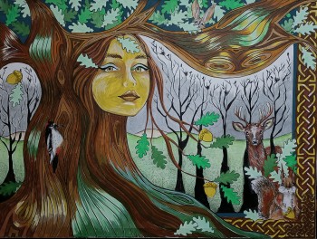 The Oak Tree Lady