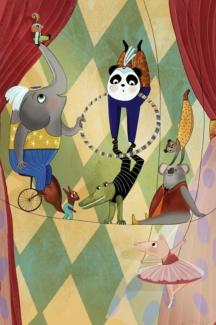 Animals circus