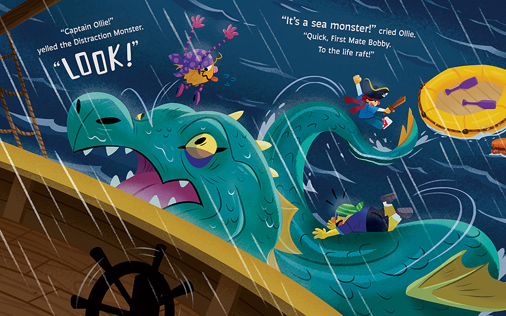 The Distraction Monster #2: Pirates on The Playgrounds