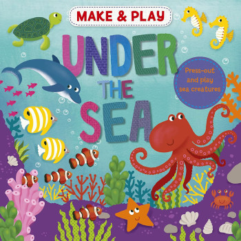 Under the Sea – Interactive Children’s Book Cover Illustration