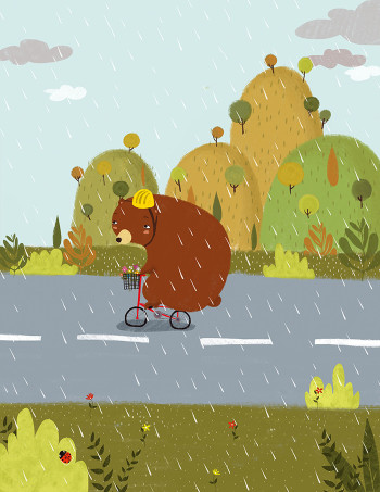 A Rainy Ride