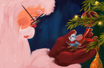 Millhouse the Christmas Mouse