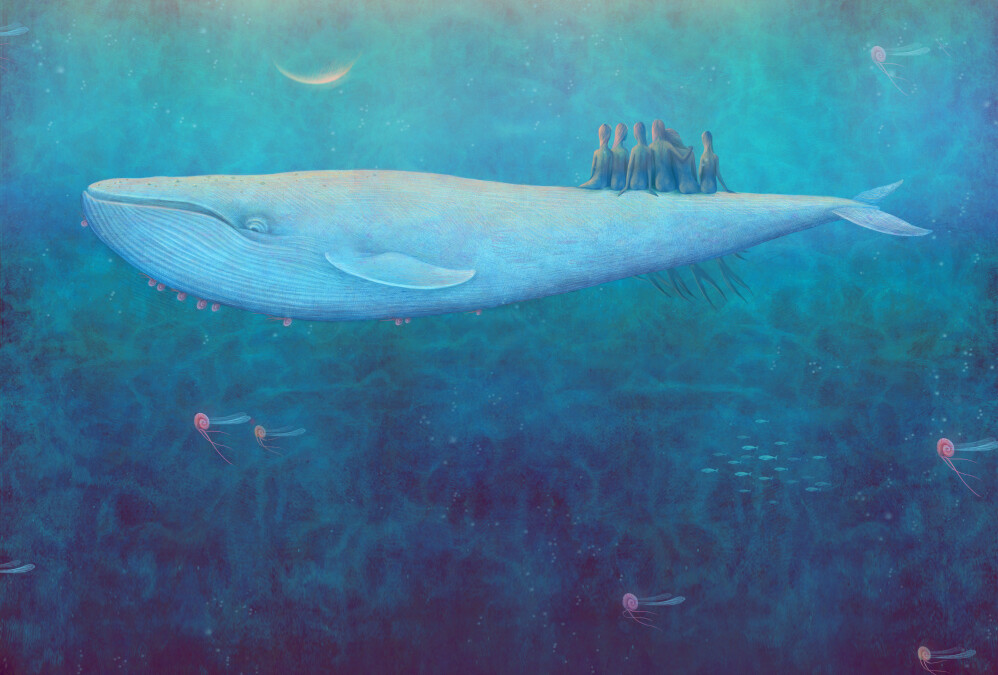 Little Mermaid, fish, sea, fairy tale, animals