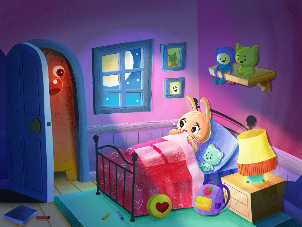 What’s Behind the Door? Children's Illustration