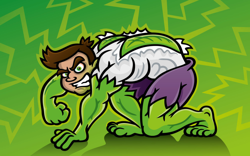 Angry Hulk Boy