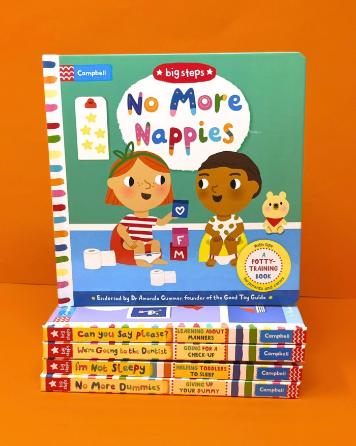 'Big Steps' - Book Title Lettering