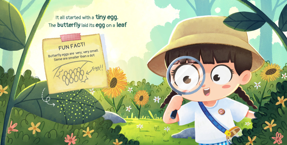 Life Cycle of a Butterfly | Children's Education Book