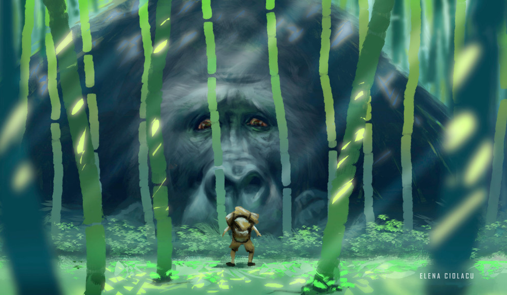 The Shy Gorilla