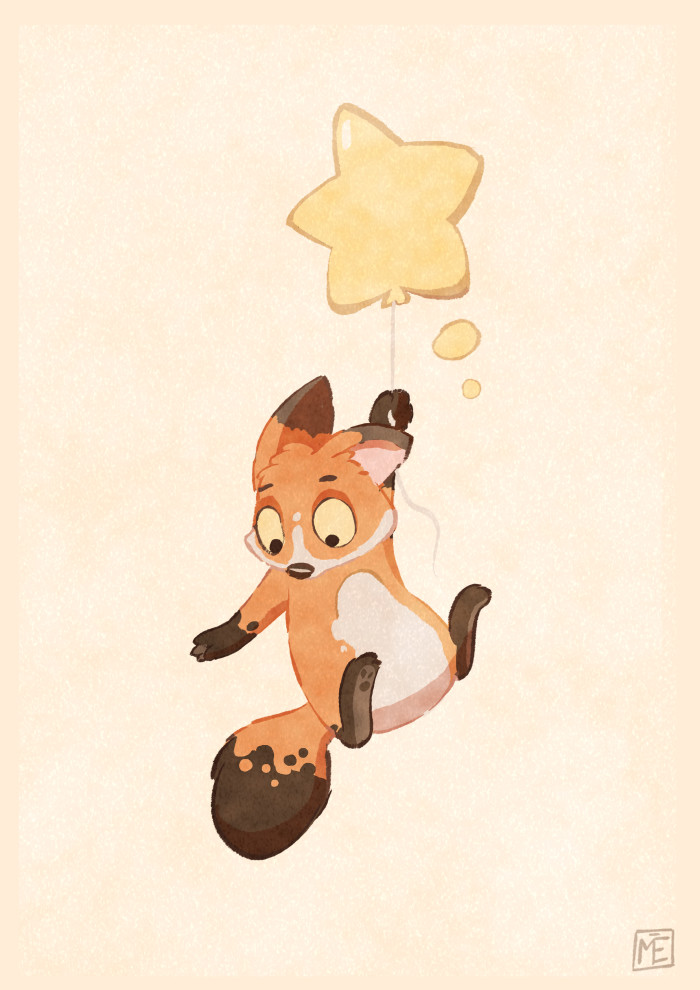 Little Fox and a Star