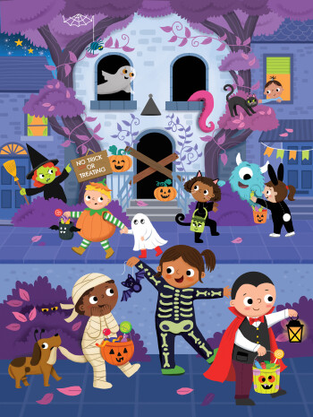Spooky illustration