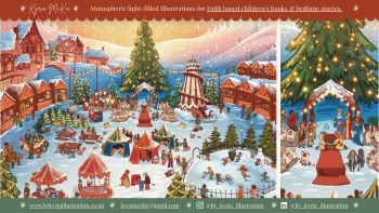 A Christmas Celebration | Christian Children’s Book Illustration