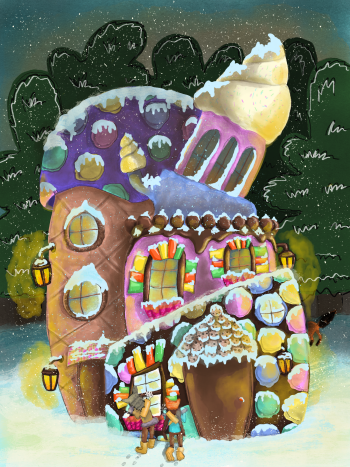 The Enchanted House (written & illustrated by Leah Giorlando, 2026)