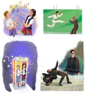 Keanu Reeves: A Little Golden Book Biography