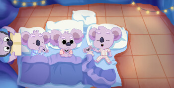 Cozy Koala Family