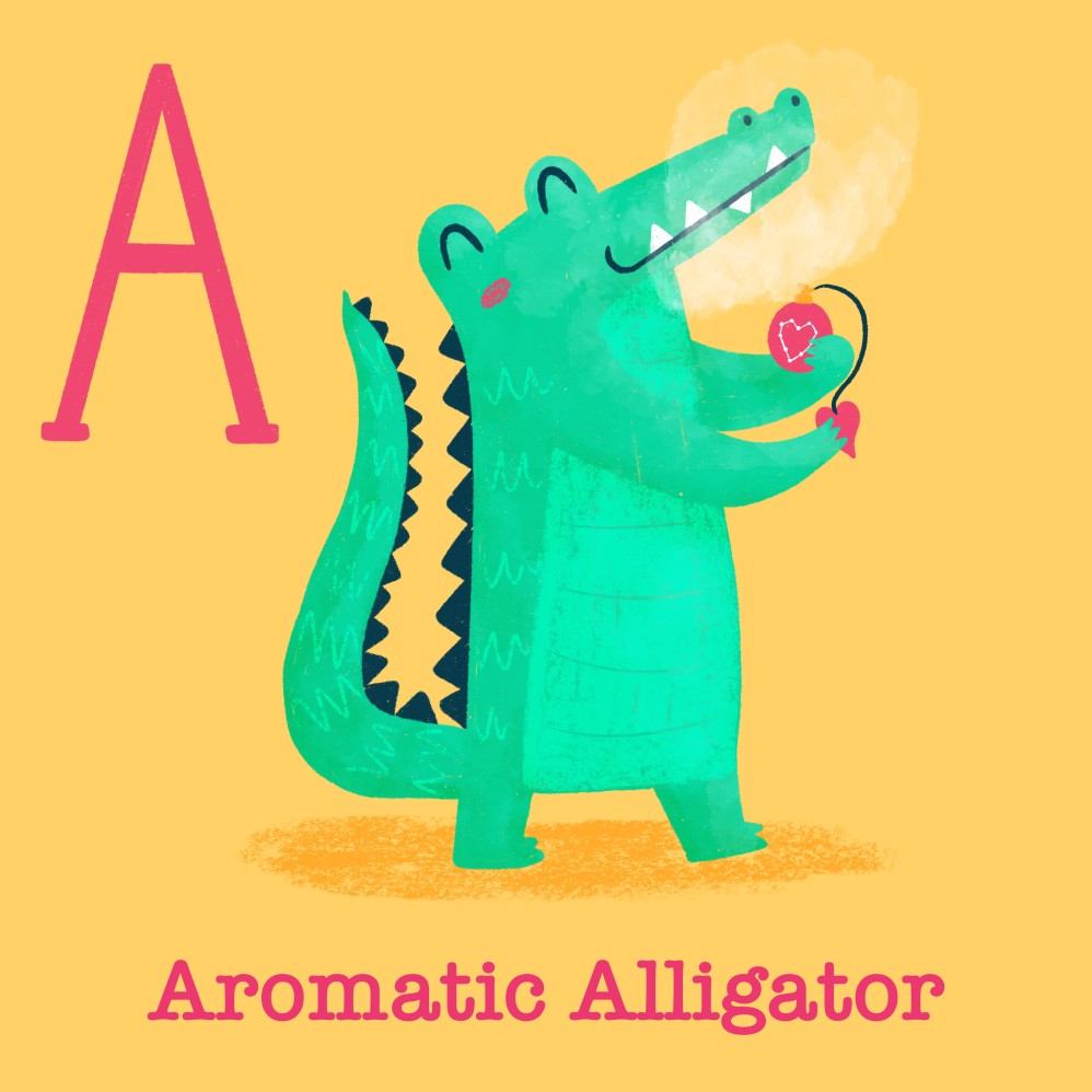 A is for Aromatic Alligator