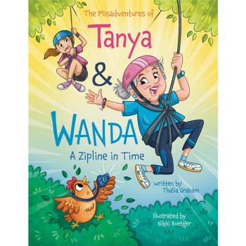 The Misadventures of Tanya & Wanda — Mock Chapter Book Cover